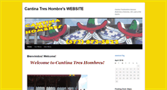 Desktop Screenshot of cantinatreshombres.com