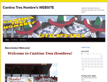 Tablet Screenshot of cantinatreshombres.com